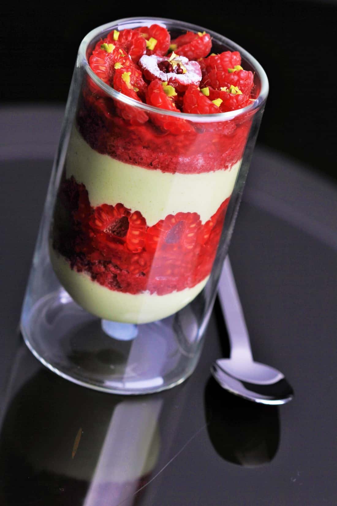 TIRAMISU PISTACHE FRAMBOISE